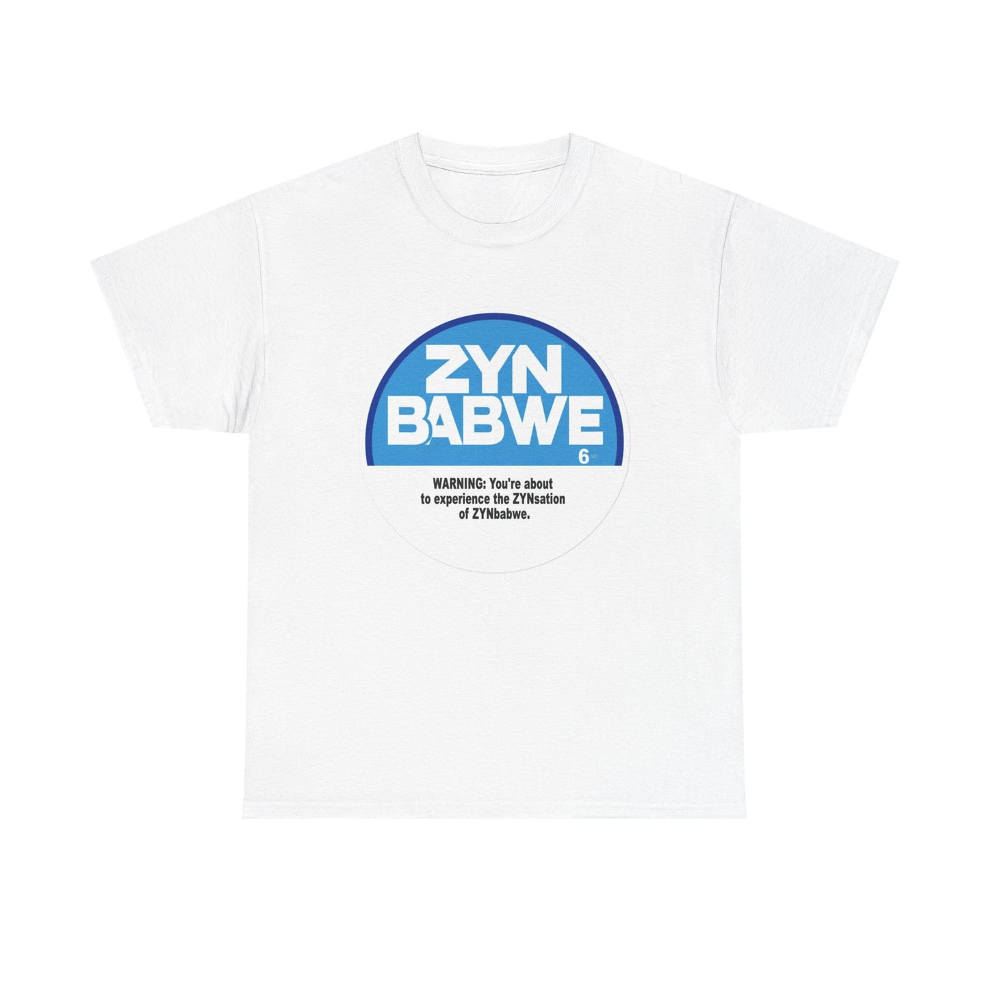 ZYN T Shirt Zynbabwe Tucker Carlson Gillis Funny Gift Unisex Heavy Cotton Tee