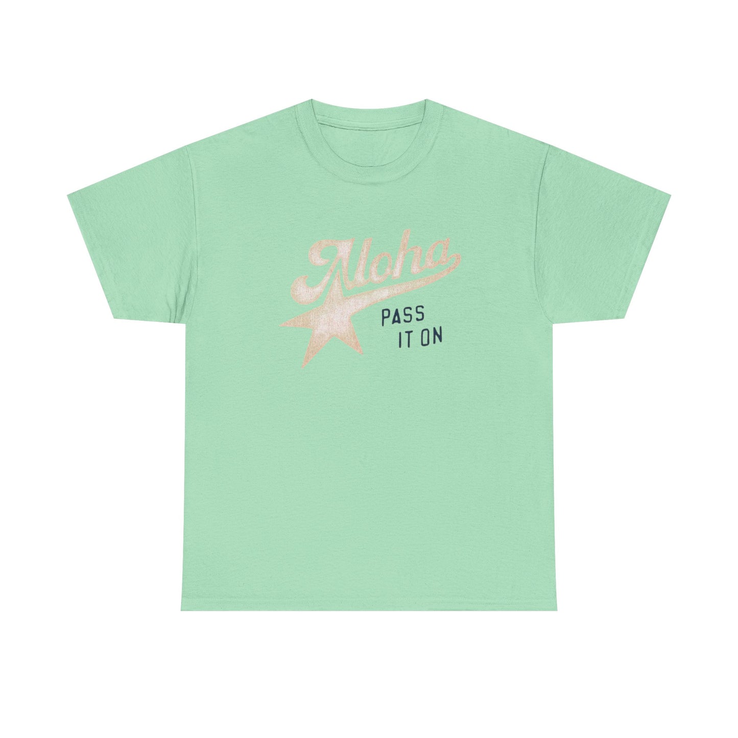 Aloha Graphic T Shirt Unisex Heavy Cotton Tee