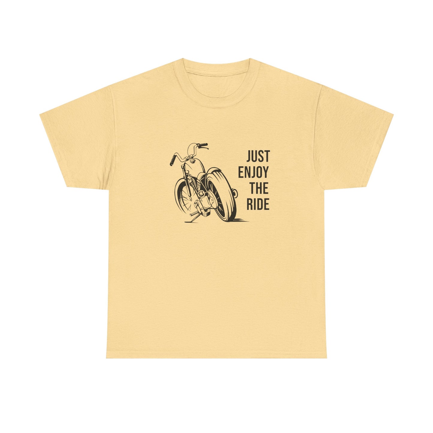 Just Enjoy The Ride Motorcycles Graphic T Shirt ADULT NEW