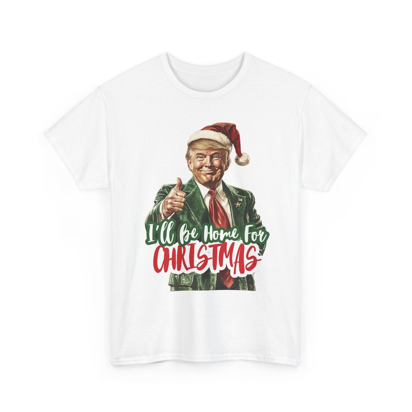 Trump Merry Christmas T Shirt Funny Holidays Gift Graphic Unisex Vintage Retro