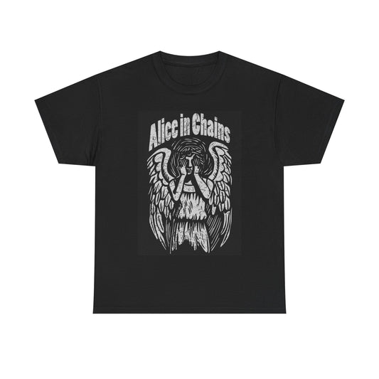 Alice in Chains Shirt Retro graphic art rock vintage Unisex Heavy Cotton Tee