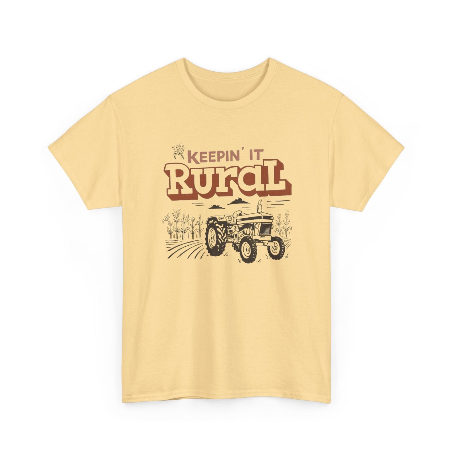 Keeping It Rural Graphic T Shirt Unisex Heavy Cotton Tee