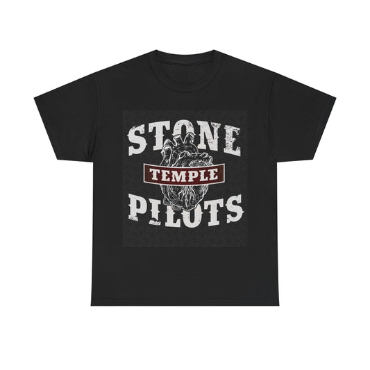 Stone temple pilots T-shirt vintage graphic rock band art Unisex Heavy Cotton