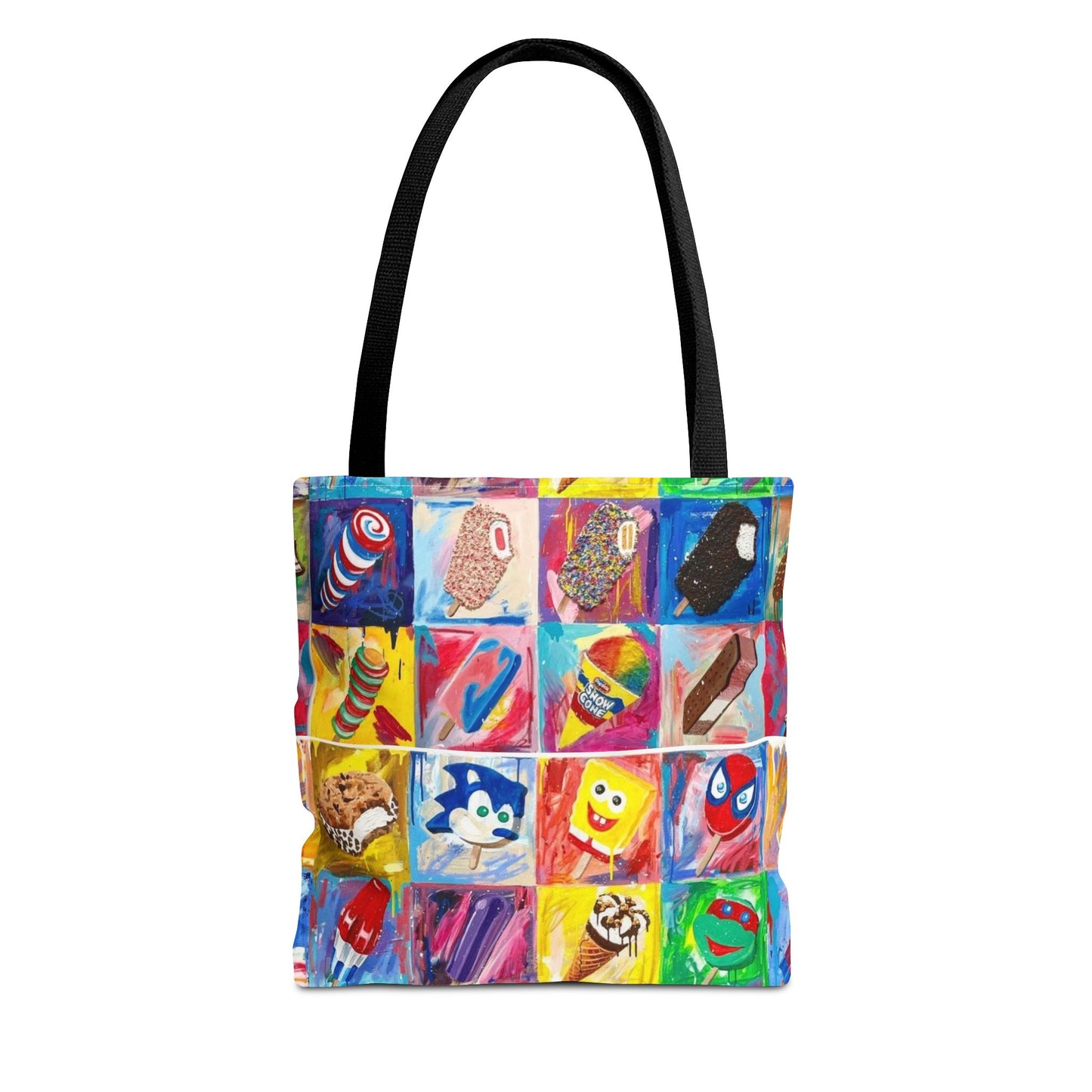 Ice Cream Retro BRAND NEW Modern Purse - Pocketbook - Travel Tote Bag (AOP)