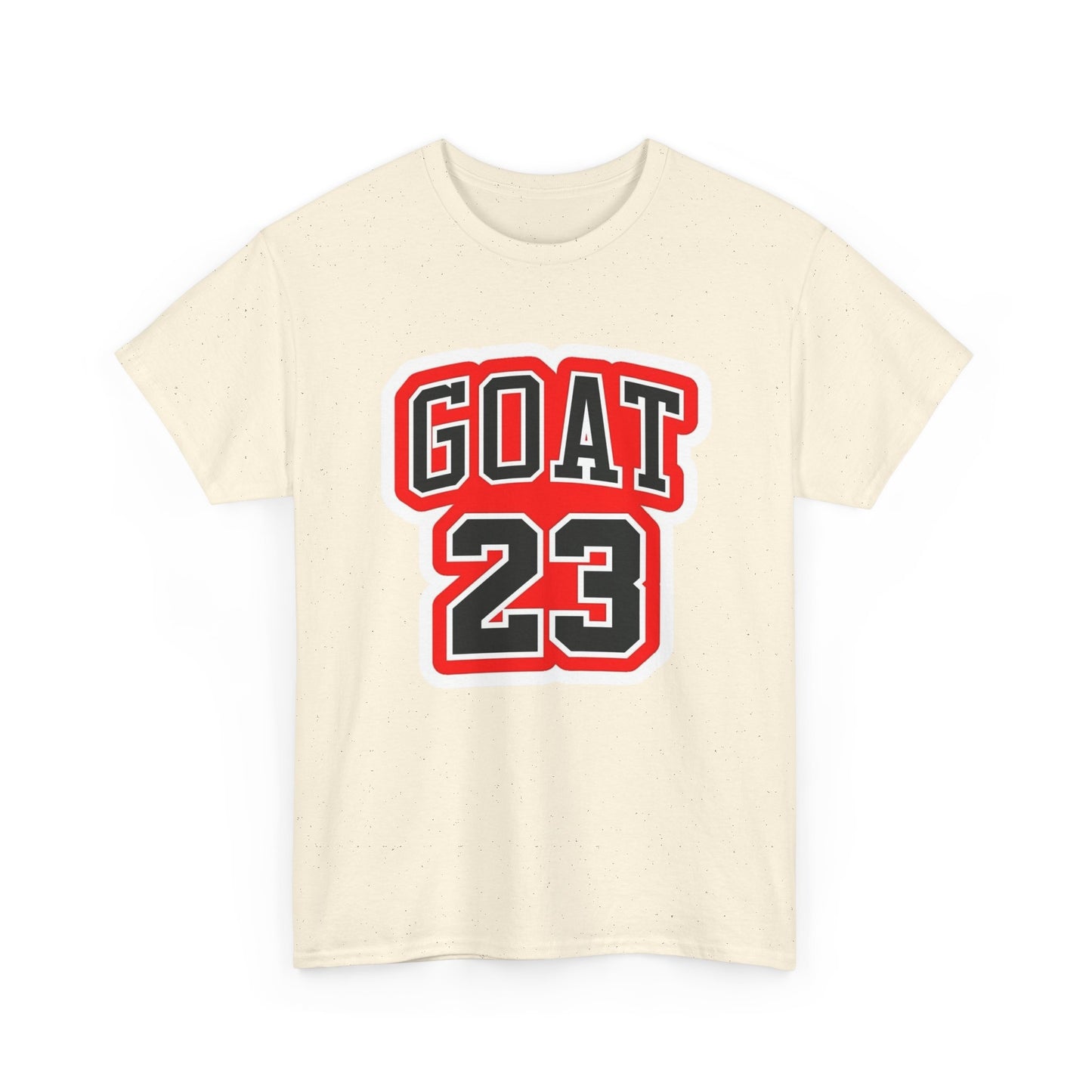 GOAT Jordan 23 Basketball Graphic T Shirt NEW Unisex Heavy Cotton Tee