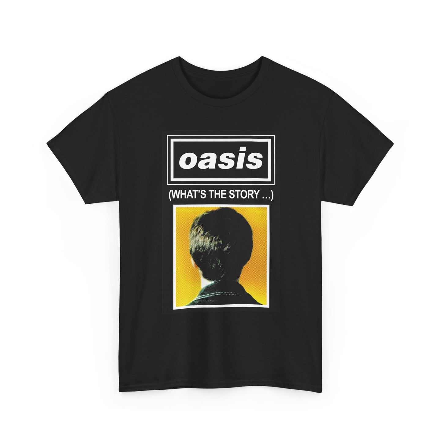 Oasis T Shirt Vintage Rock Band Merch Poster Retro 90s Unisex Heavy Cotton Tee