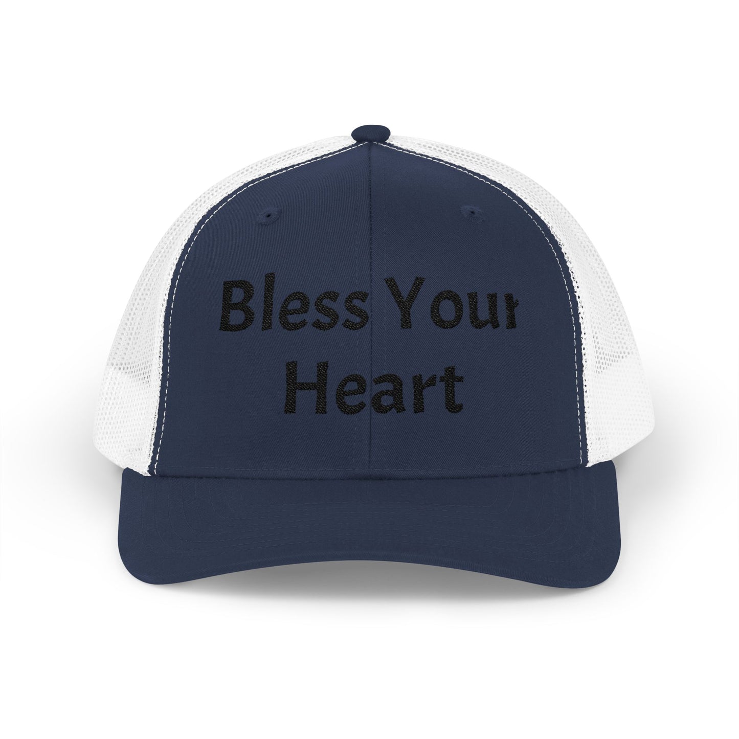 Bless Your Heart Hat Southern Charm Funny Snapback Trucker Cap
