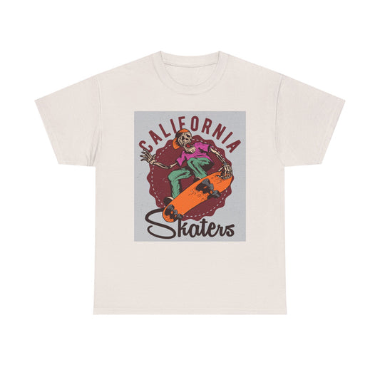 California Skaters Graphic T Shirt Unisex Heavy Cotton Tee