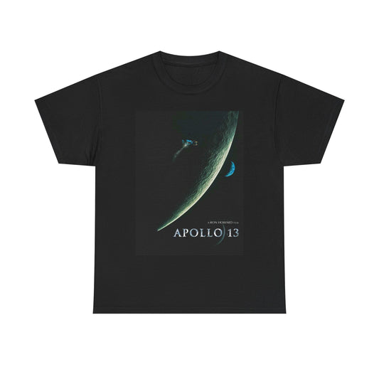 Apollo 13 T Shirt Vintage Movie Poster Retro Moon Unisex Heavy Cotton Tee