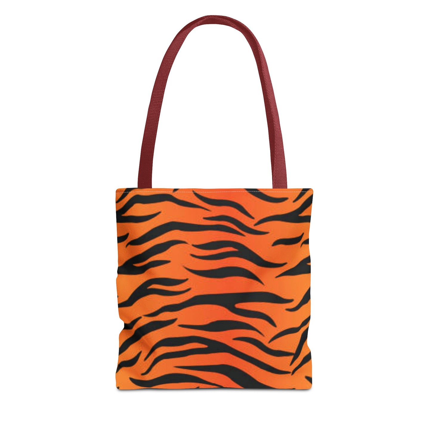 Orange Zebra Print Multi Color BRAND NEW MODERN Tote Bag (AOP)