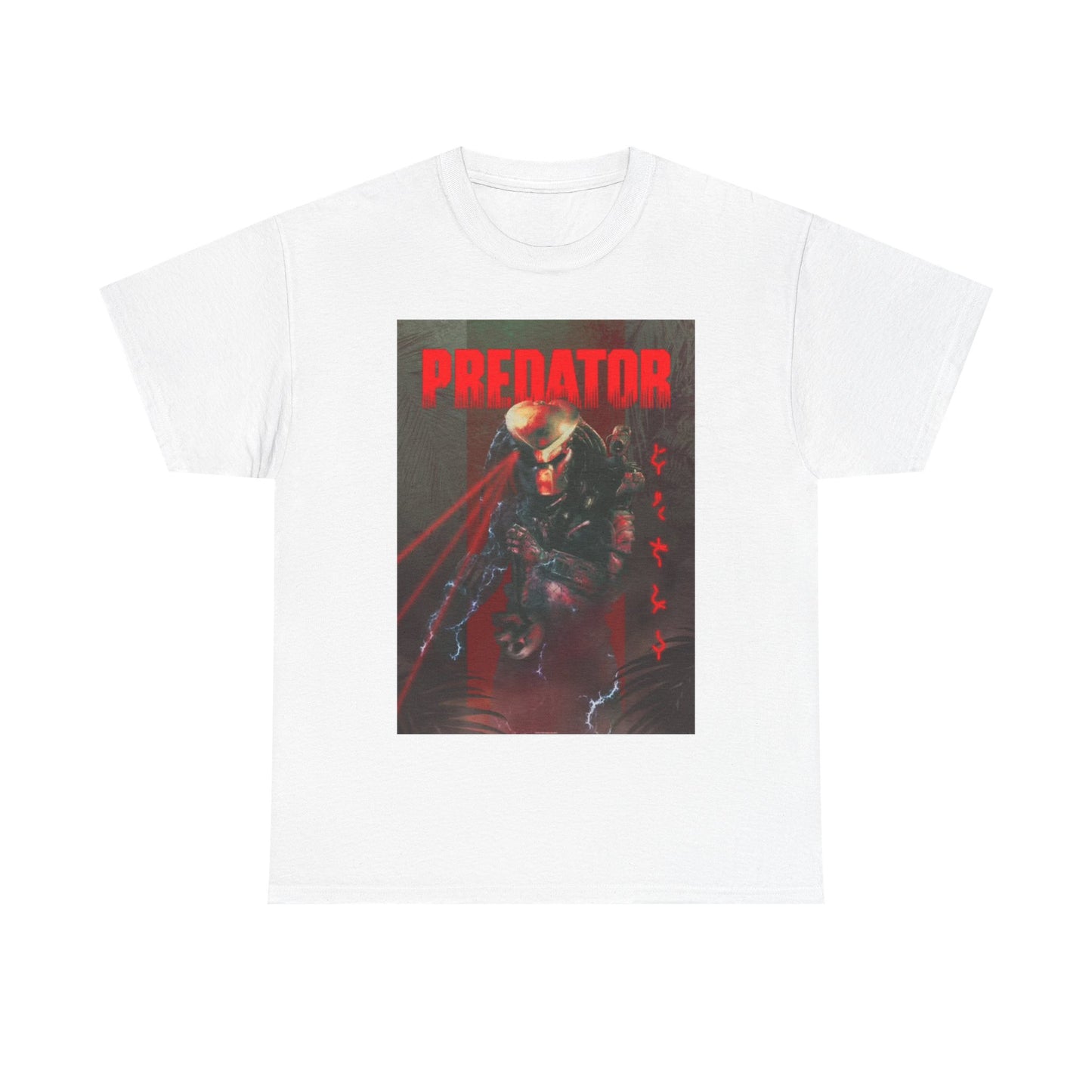 Predator Tshirt Vintage Alien Movie Poster 80s Graphic Unisex Heavy Cotton Tee