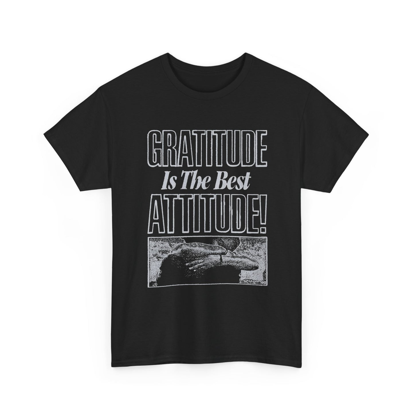 Gratitude Is The Best Attitude Graphic T Shirt Unisex Gift New AMERICAN