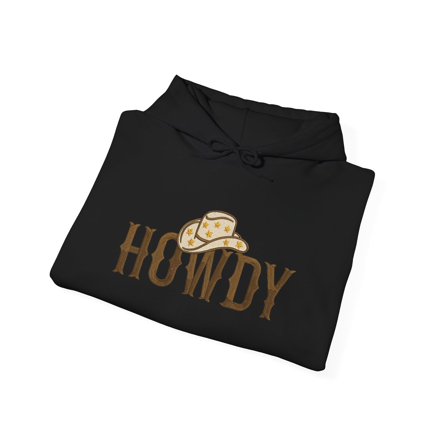 Howdy Cowboy Graphic Hoodie NEW Heavy Blend™ Hooded Sweatshirt