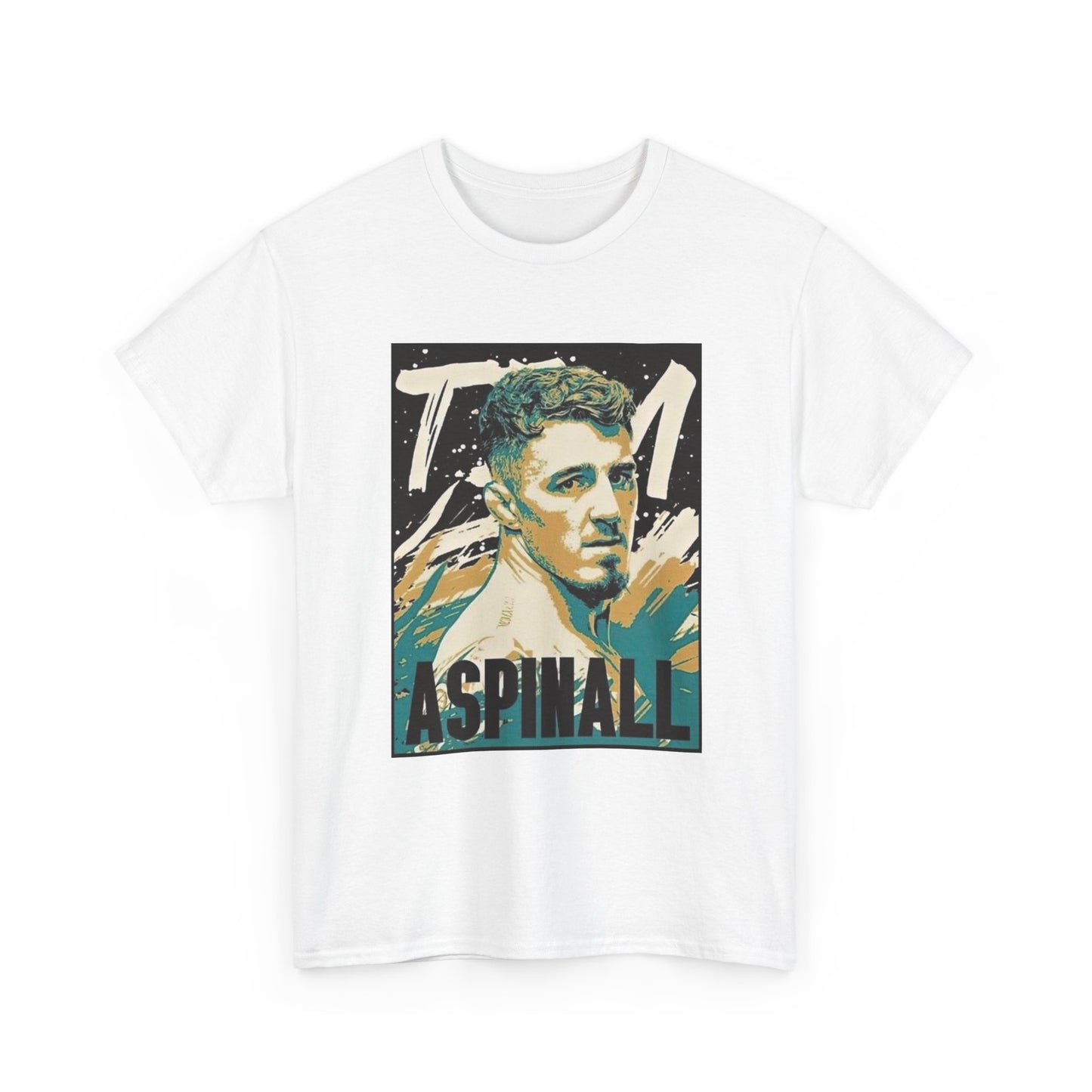 Tom Aspinall Tshirt UFC Merch MMA Poster Heavyweight Unisex Heavy Cotton Retro