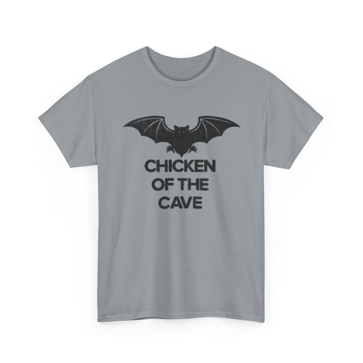 Chicken Of The Cave Graphic T Shirt Men's Comedy Heavy Cotton Tee
