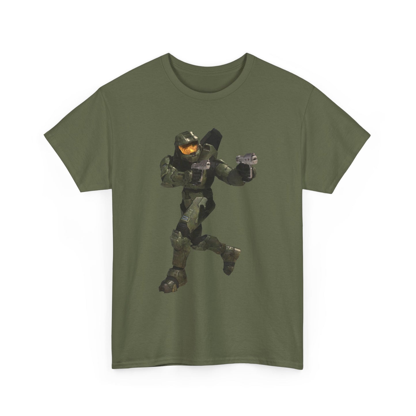 Halo master chief T-shirt Vintage Video Game Xbox Unisex Heavy Cotton Tee gaming