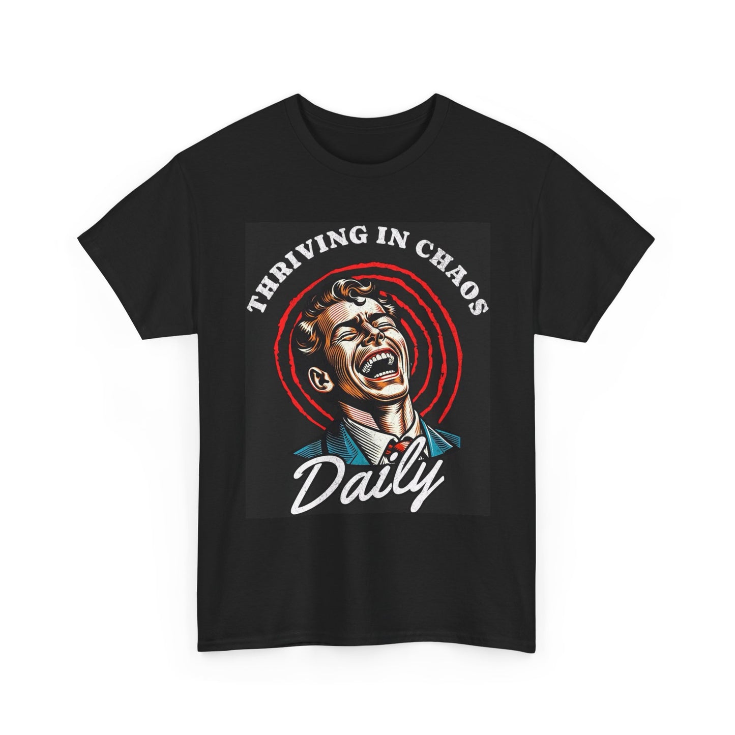 Thriving In Chaos Daily Graphic T Shirt Brand New Cotton Tee