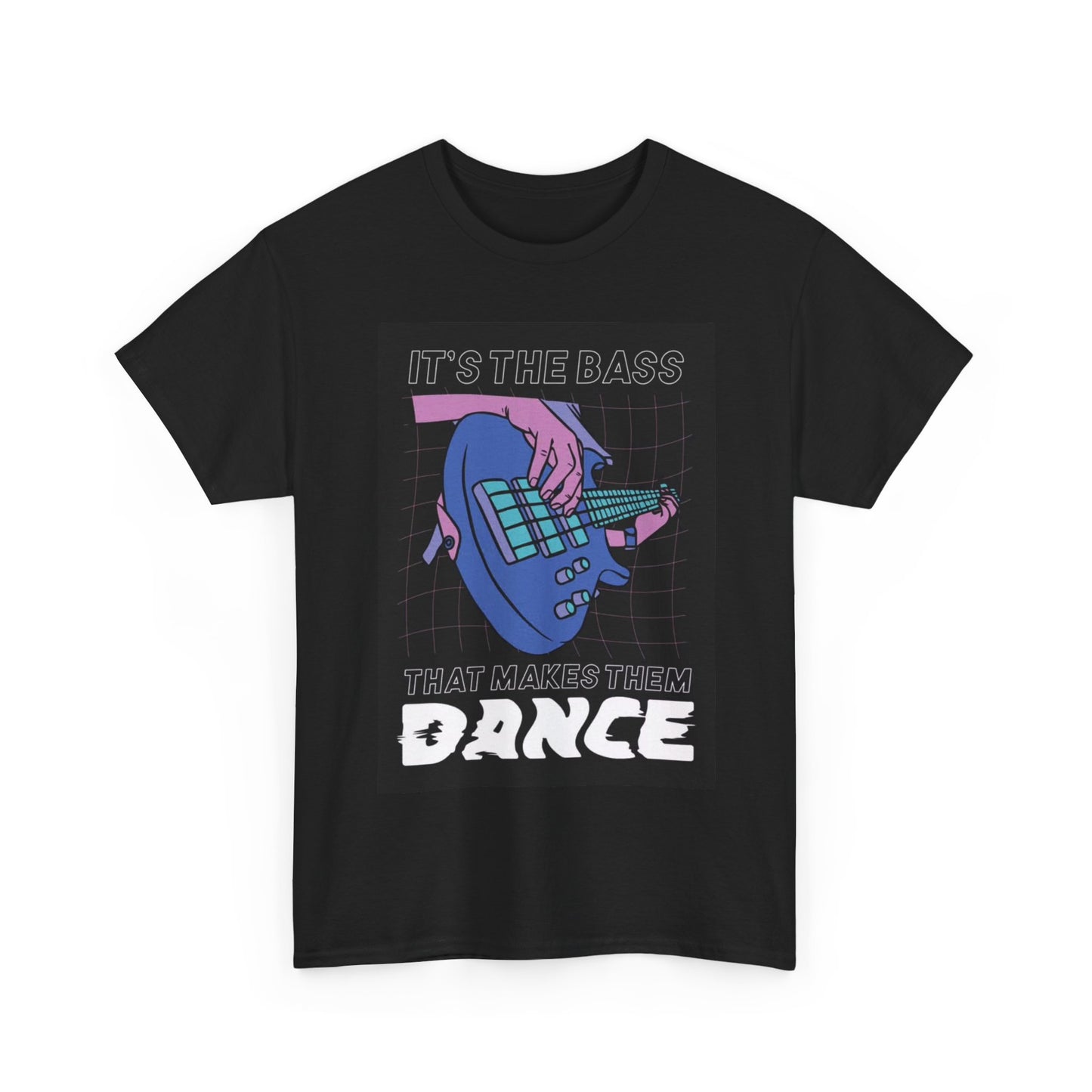Guitar Rock and Roll T shirt Guitarist Musician Retro Unisex Bass Lover