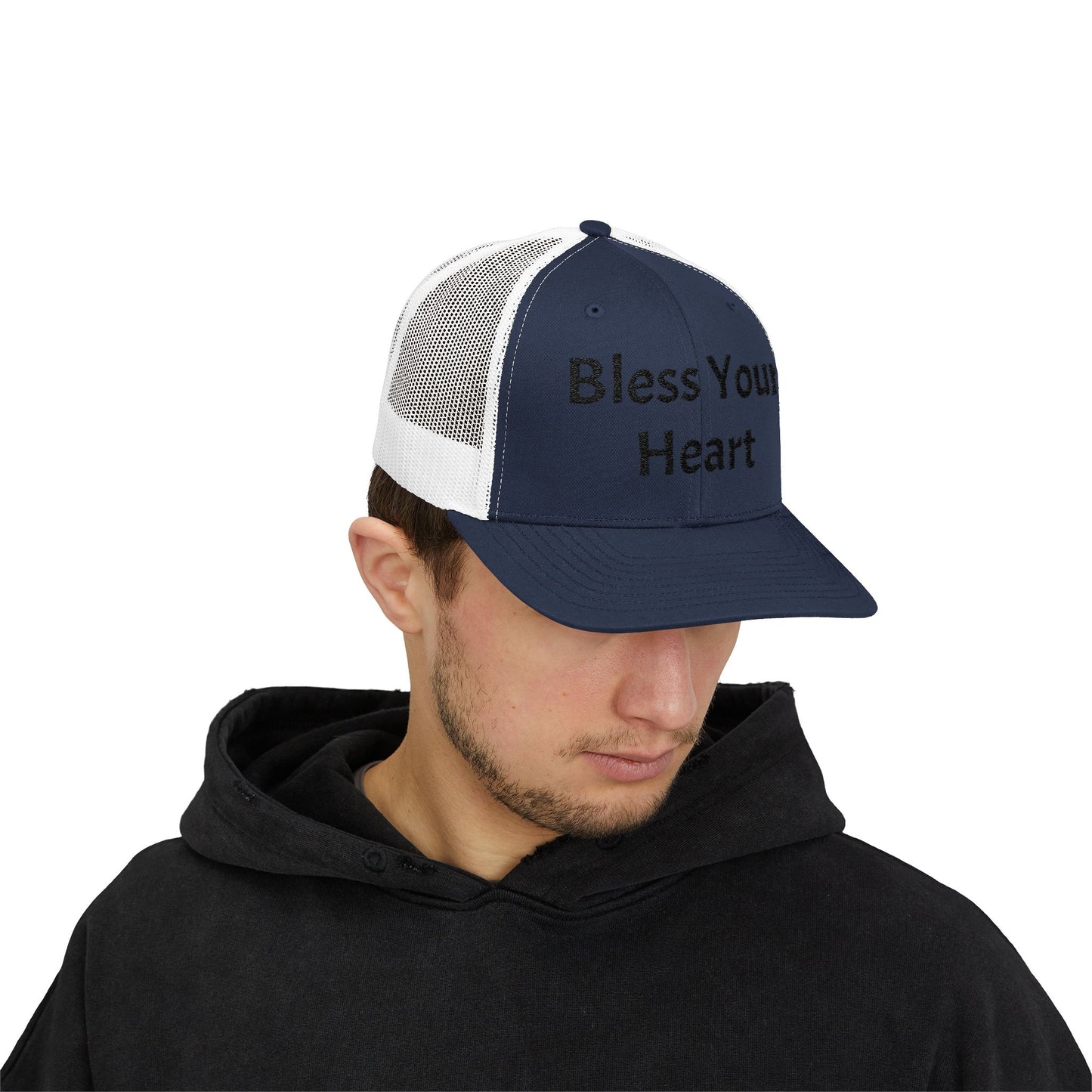 Bless Your Heart Hat Southern Charm Funny Snapback Trucker Cap