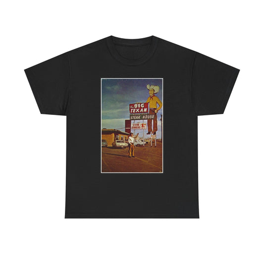 Big Texan Graphic T Shirt Heavy Cotton Tee NEW Gift