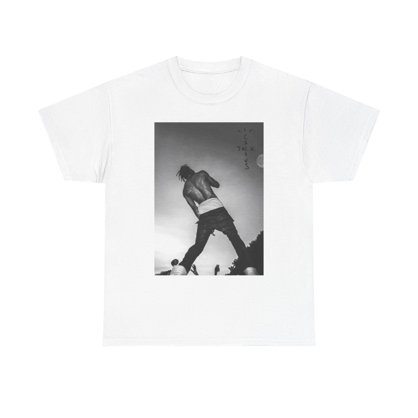 Travis Scott Poster Graphic T Shirt Retro Unisex Heavy Cotton Tee