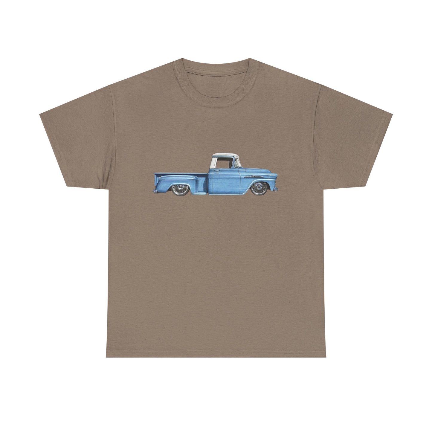 Vintage Chevrolet Pickup 60's Graphic T Shirt Unisex Heavy Cotton Tee NEW