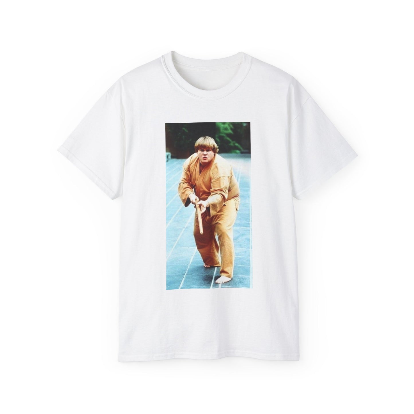 Chris Farley SNL comedy funny vintage New York Ultra Cotton Tee