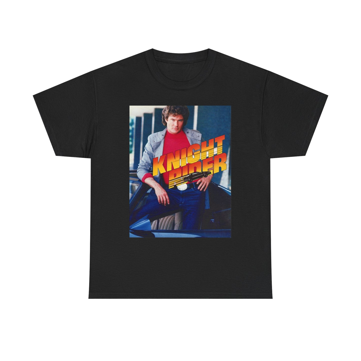 Knight Rider Graphic T Shirt Retro Tv Unisex Heavy Cotton Tee