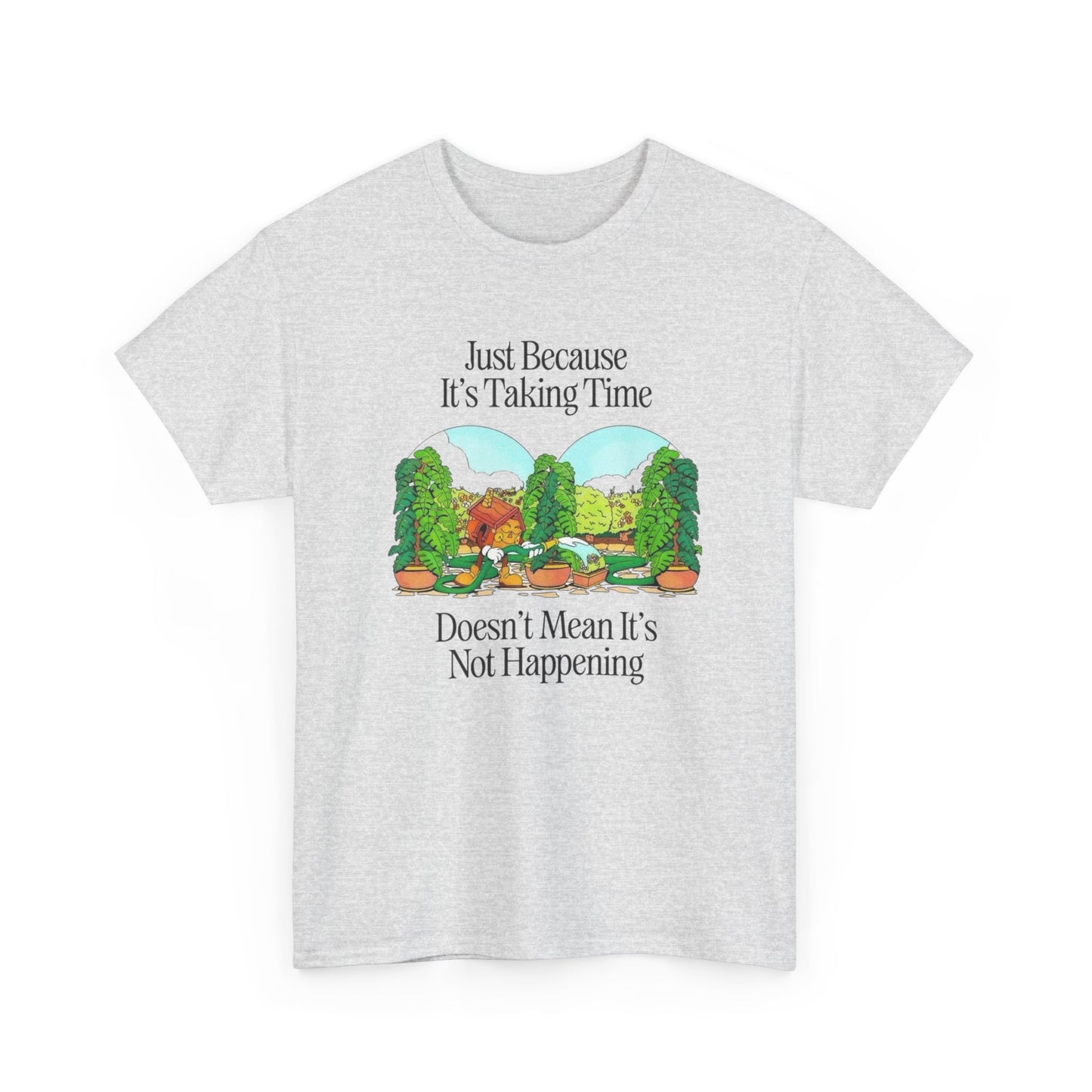 Motivation Its Happening Graphic T Shirt Unisex Heavy Cotton Tee Gift Vintage