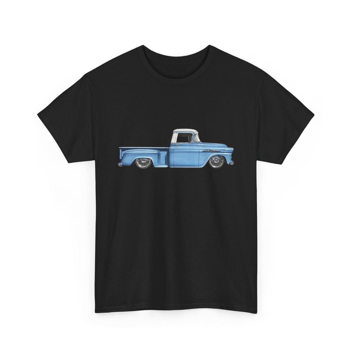 Vintage Chevrolet Pickup 60's Graphic T Shirt Unisex Heavy Cotton Tee NEW