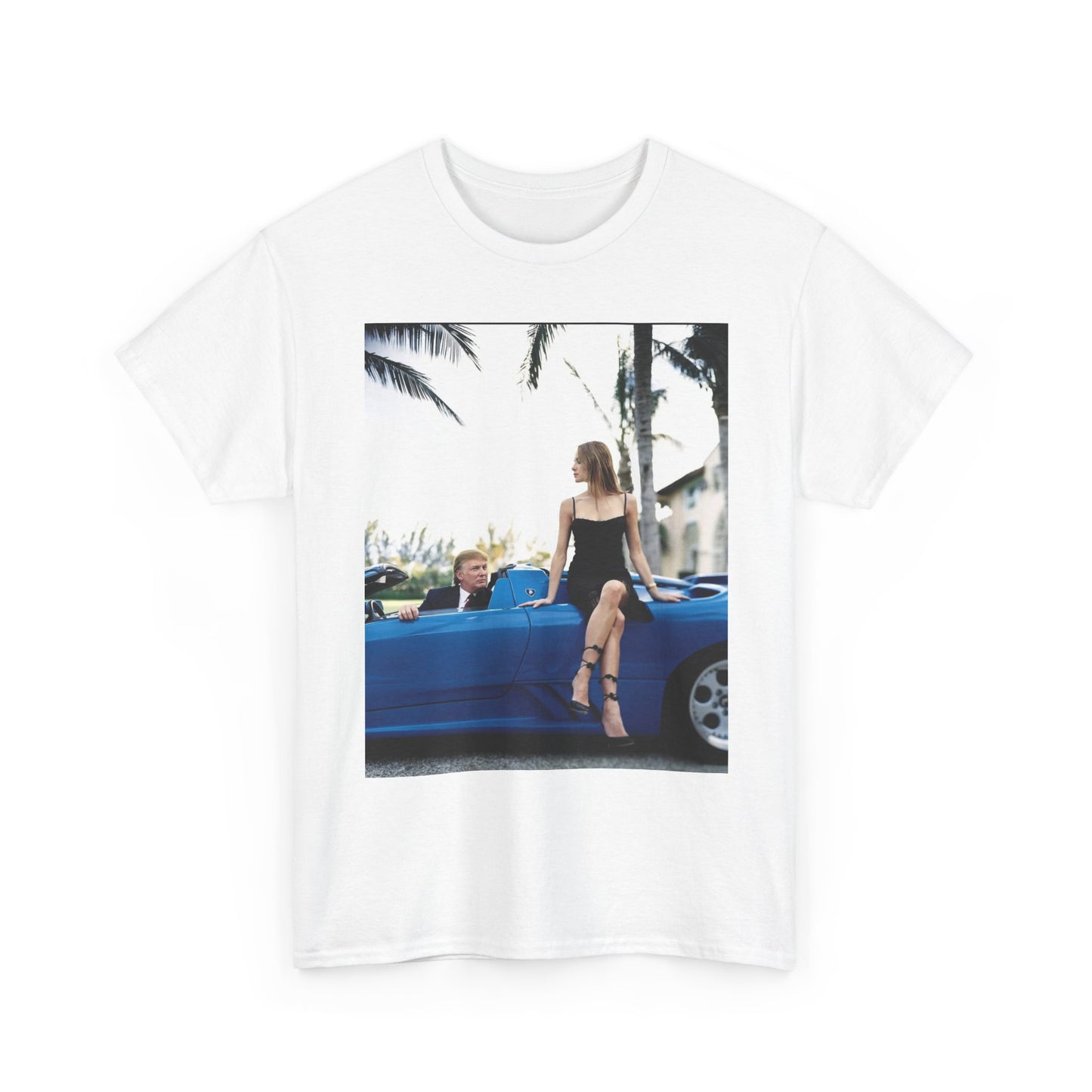 Trump Graphic T Shirt Vintage Poster Florida Unisex Heavy Cotton Tee