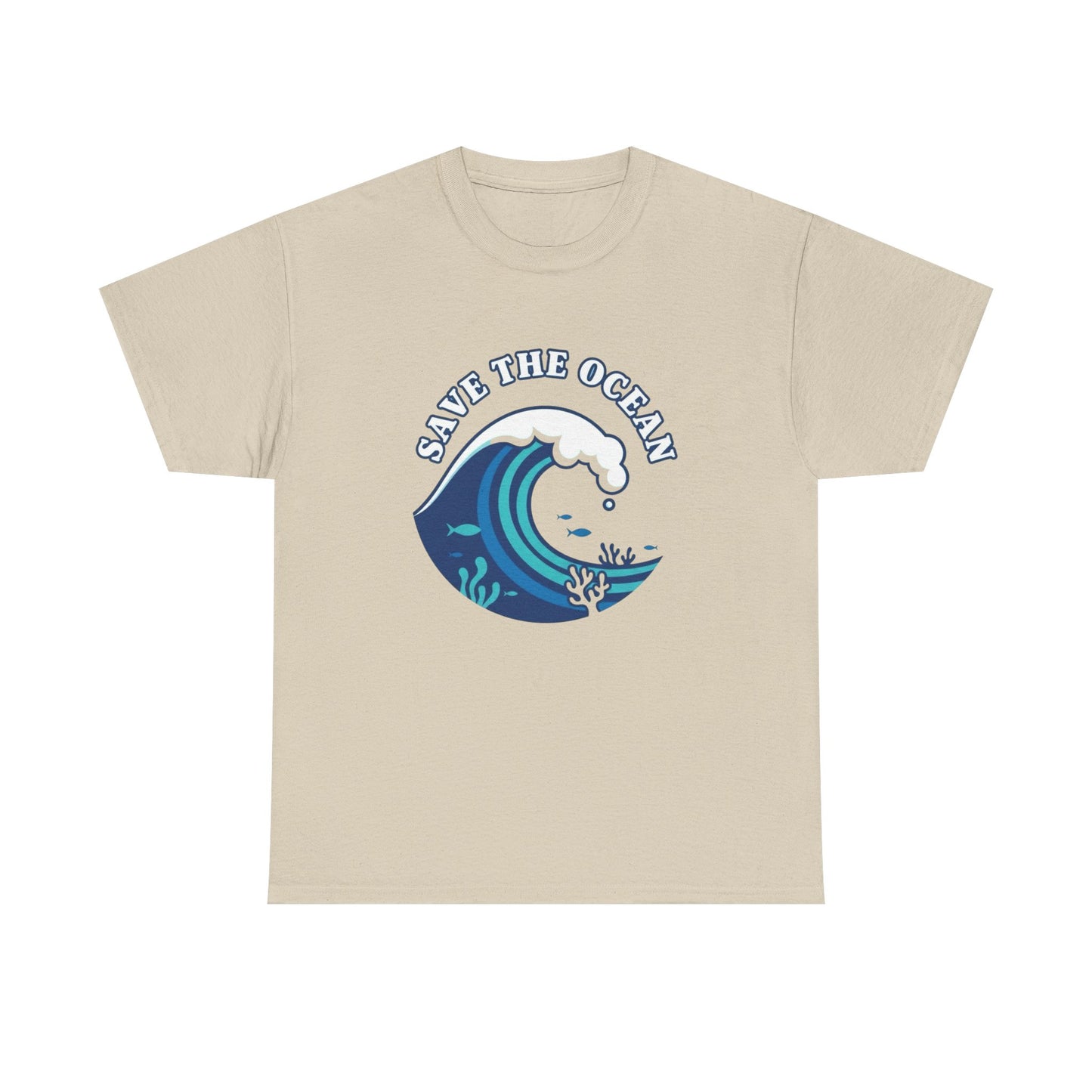 Save The Ocean Graphic T Shirt Adult NEW