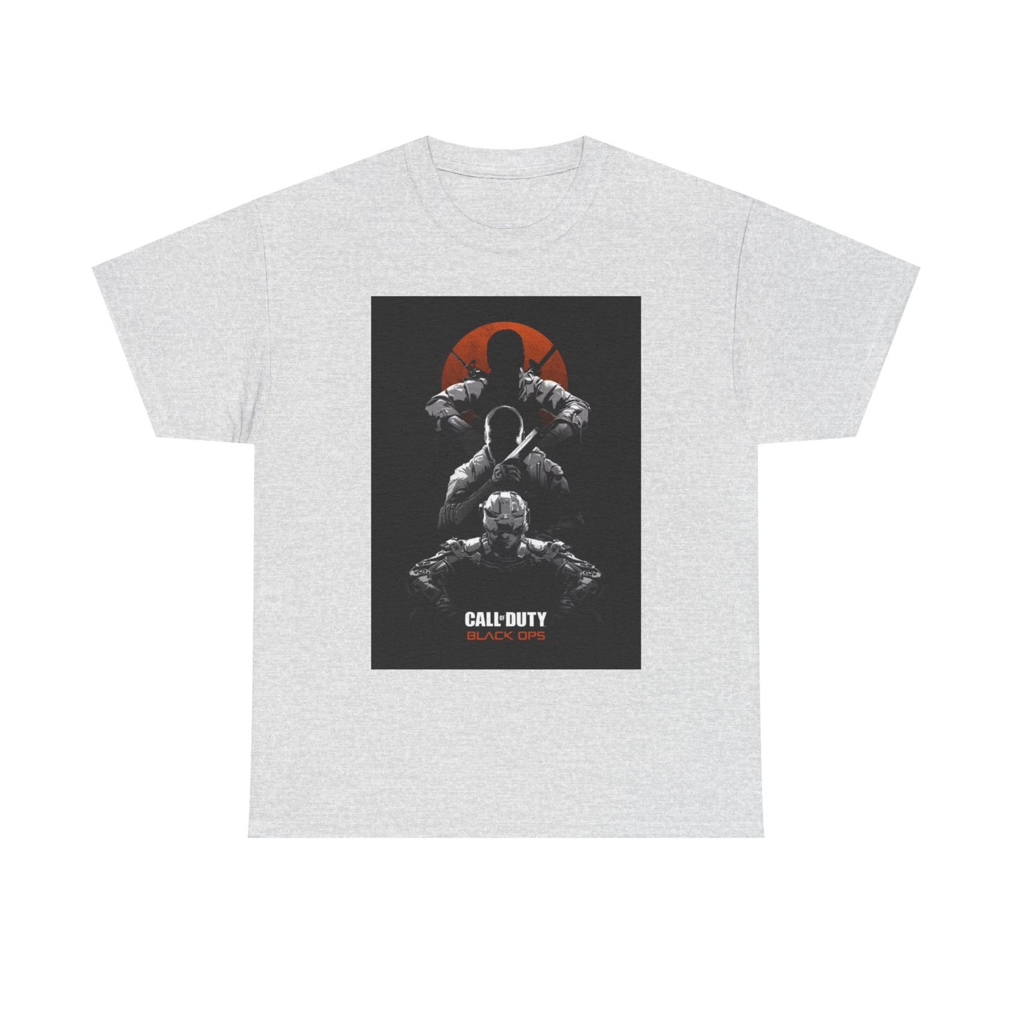 Call of Duty Black OPS Tshirt Retro gamer Xbox gaming Unisex Heavy Cotton Tee