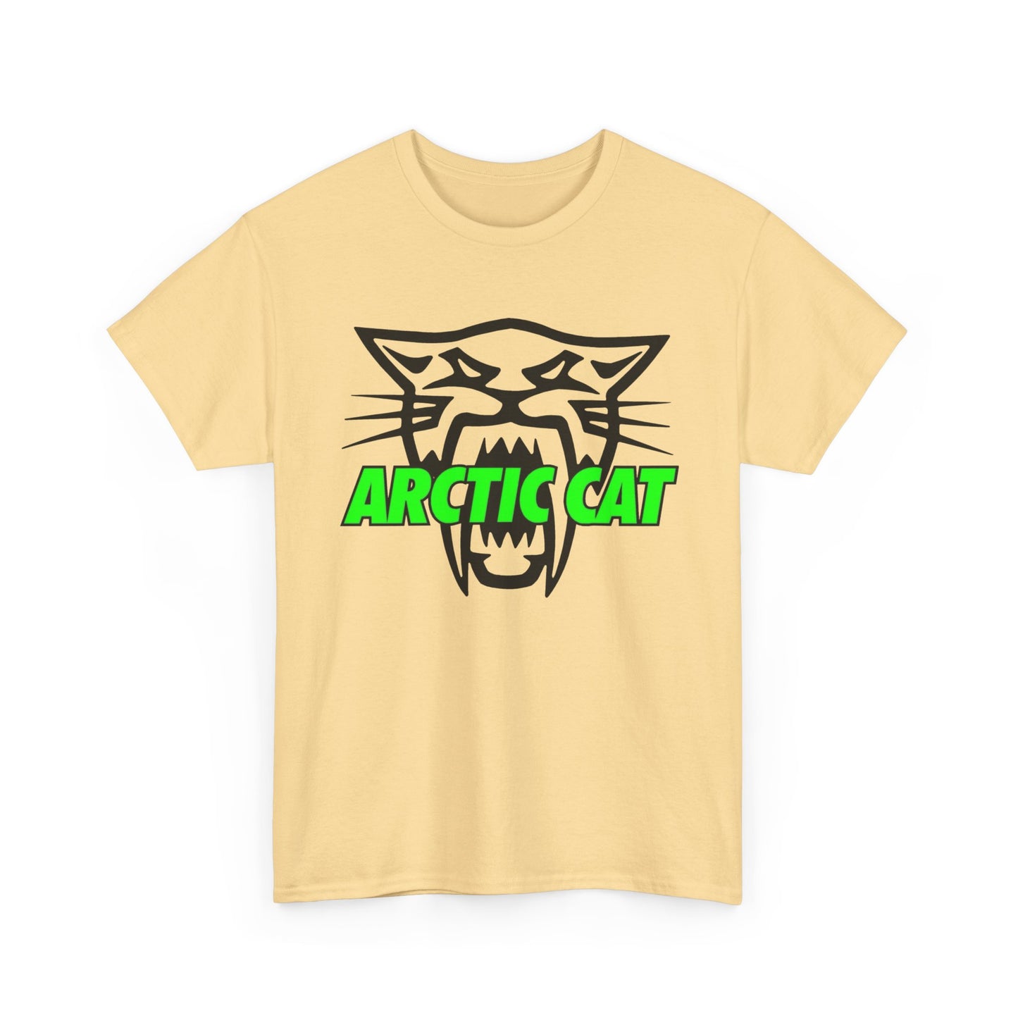 Arctic Cat Retro 90s Graphic T Shirt Unisex Heavy Cotton Tee NEW