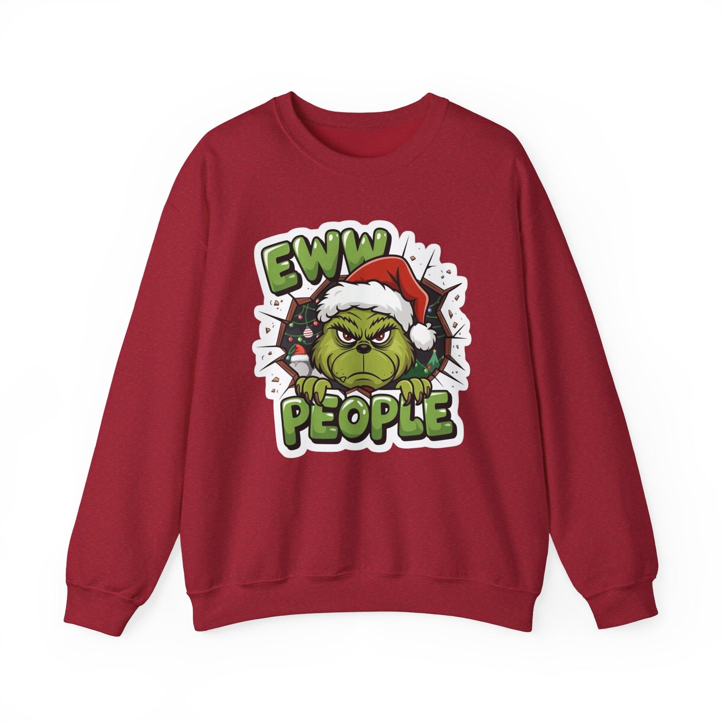The Grinch Funny Graphic Sweater NEW Unisex Heavy Blend™ Crewneck Sweatshirt