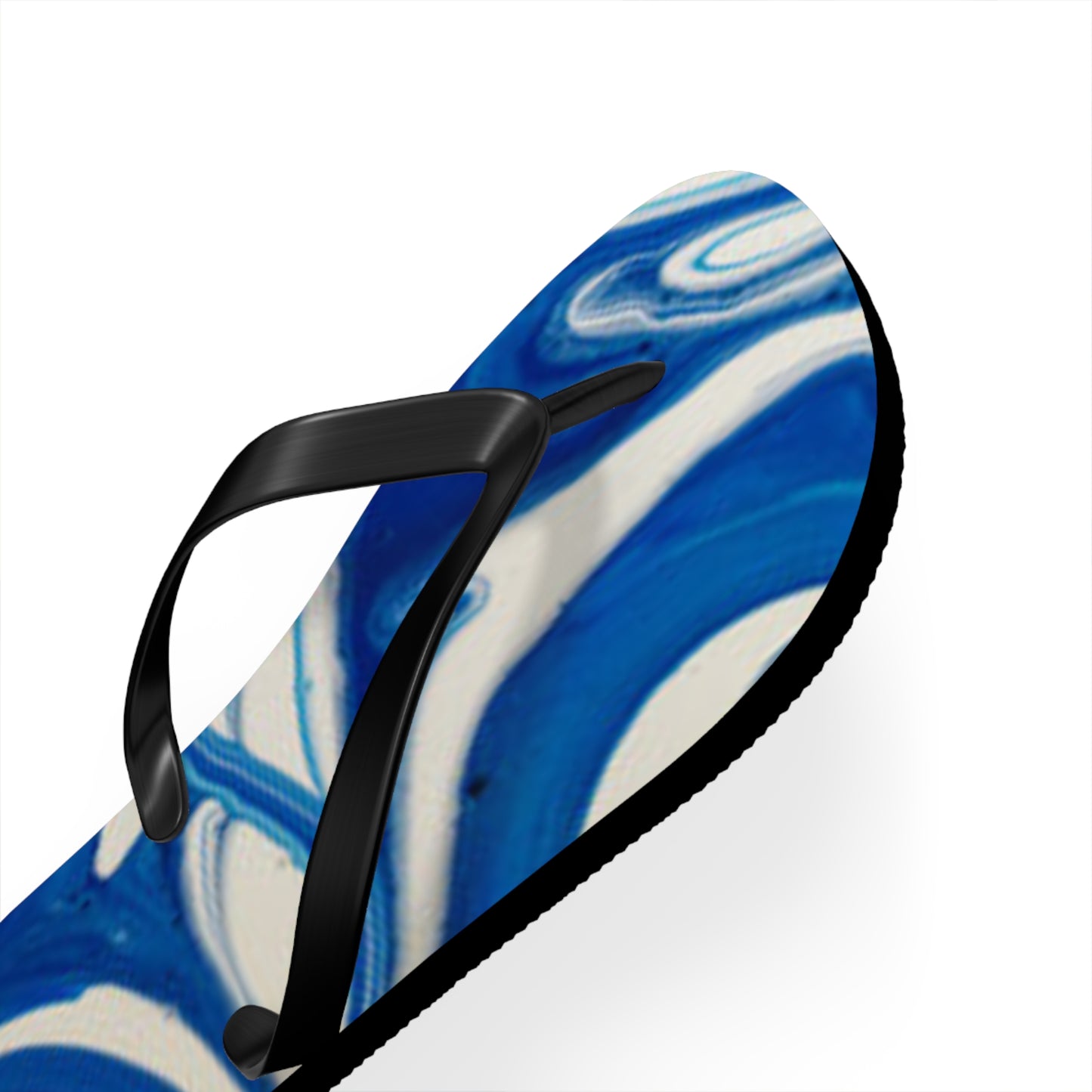 Blue And White Flip Flops, Sandals Slides, Summer Footwear, Brand New