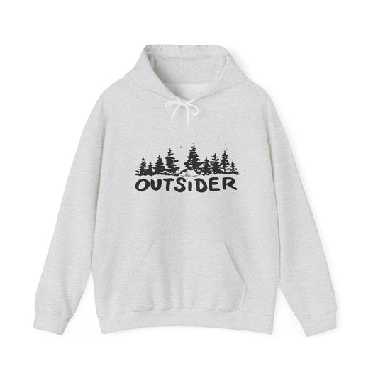 Outsider Graphic Hoodie Unisex Heavy Blend™ Hooded Sweatshirt
