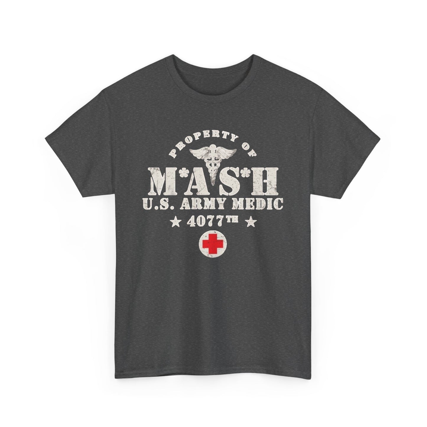 Mash Military Tshirt Vintage Tv Series Medical Retro Unisex Heavy Cotton Tee gg