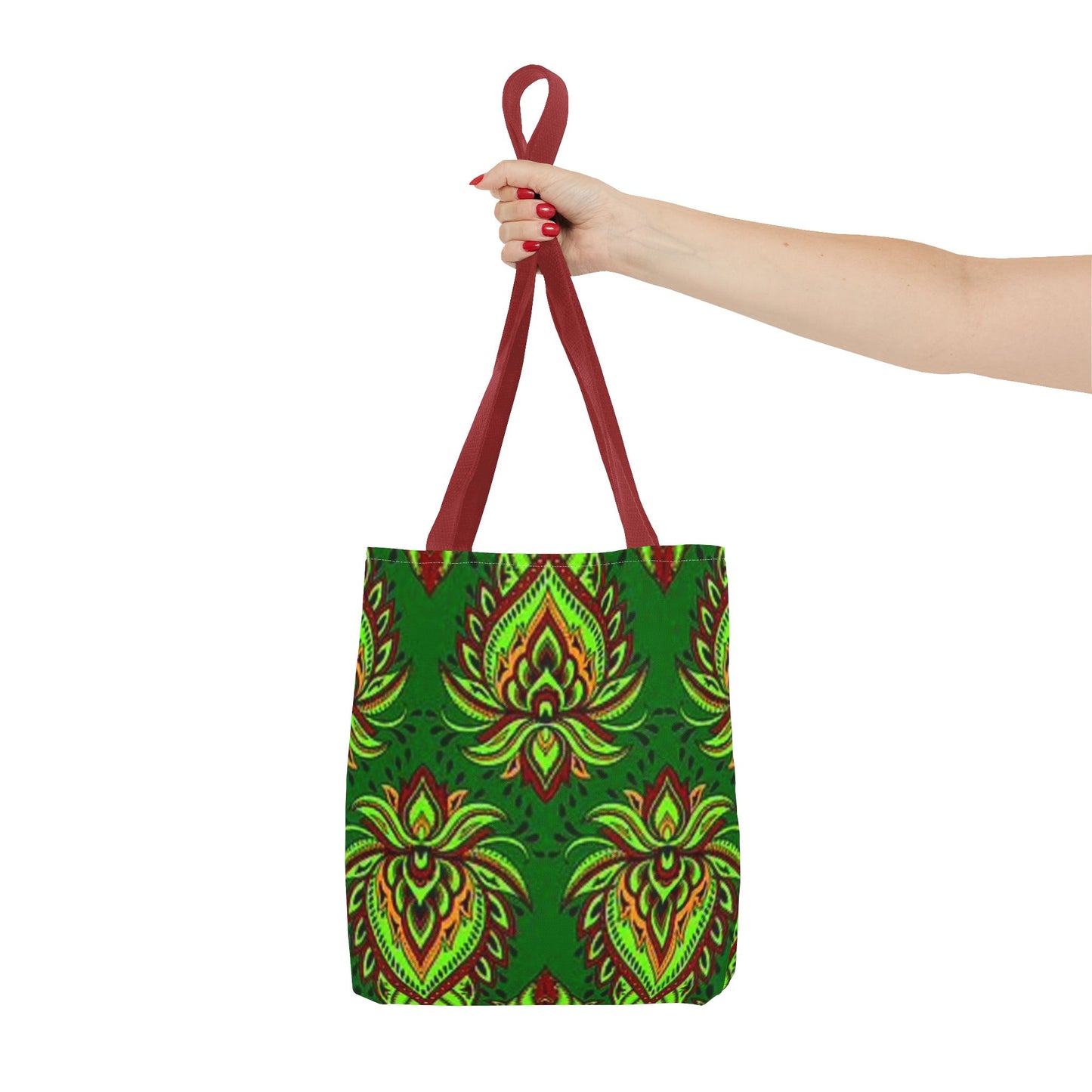 Green Bulbs Flowers Multi Color BRAND NEW MODERN Tote Bag (AOP)