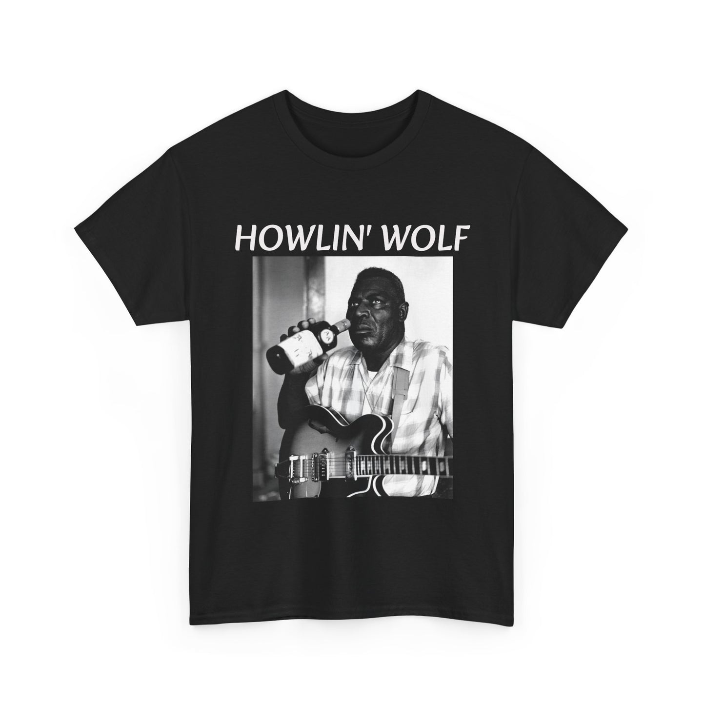 Howlin Wolf Retro Graphic T Shirt NEW ADULT TEE