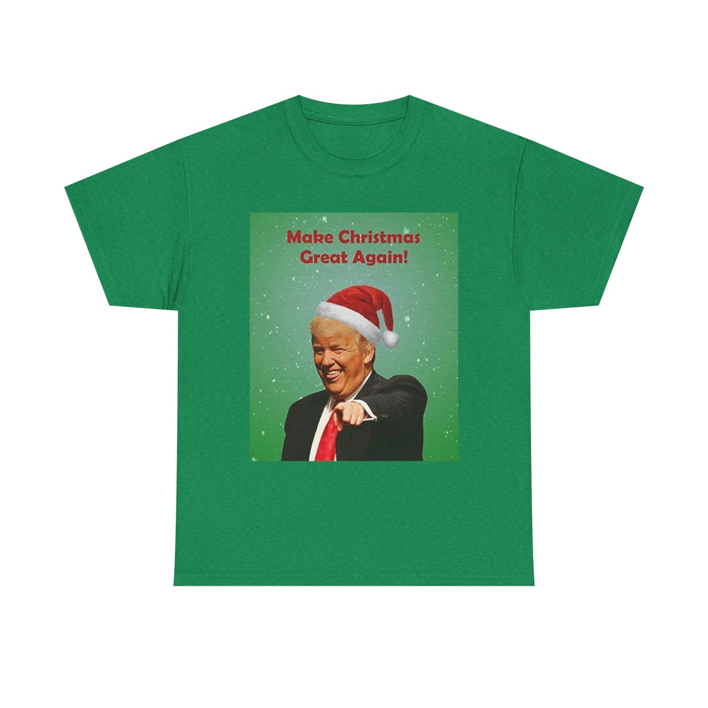 Trump Merry Christmas T Shirt Funny Holidays Graphic Make Christmas Great Again