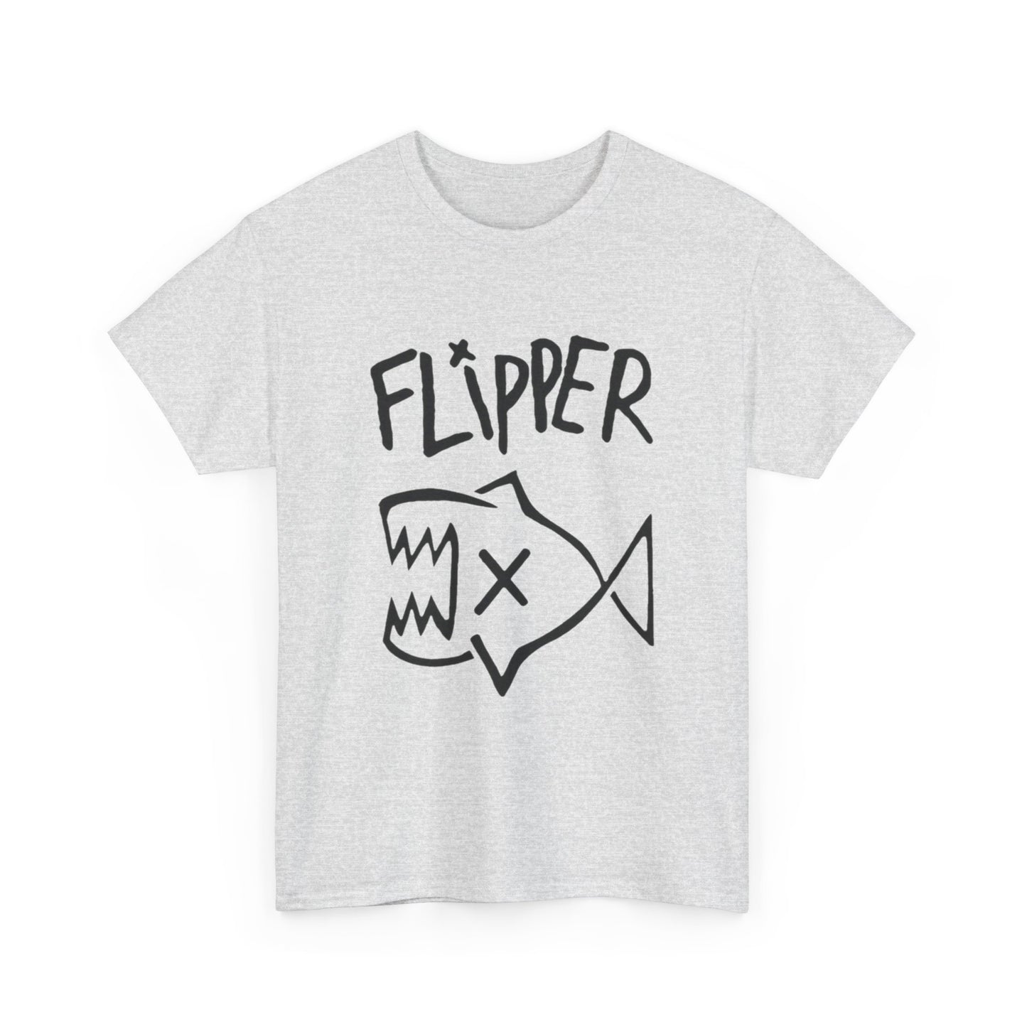 Flipper Graphic T Shirt Unisex Heavy Cotton Tee