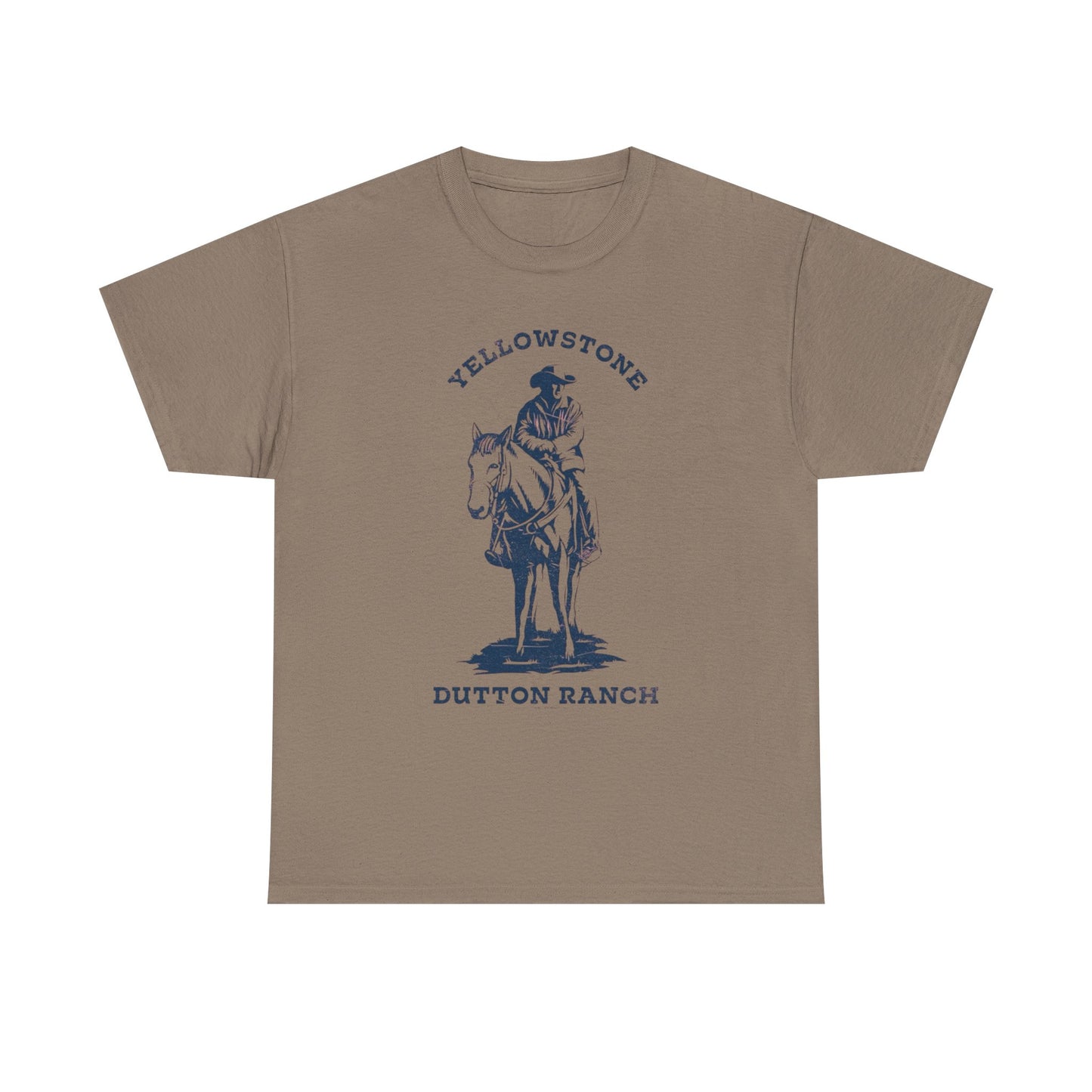 Yellowstone Dutton Ranch Vintage Graphic T Shirt Unisex Heavy Cotton New Gift