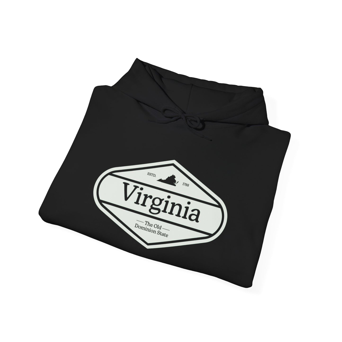 Virginia State Hoodie NEW ADULT Unisex Hooded Sweatshirt