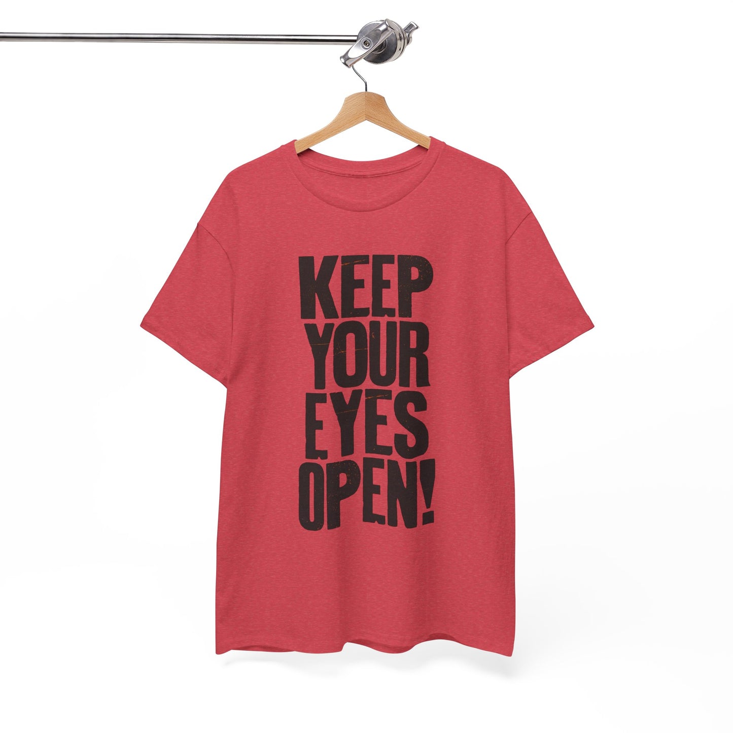Keep Your Eyes Open Graphic T Shirt Unisex Heavy Cotton Tee