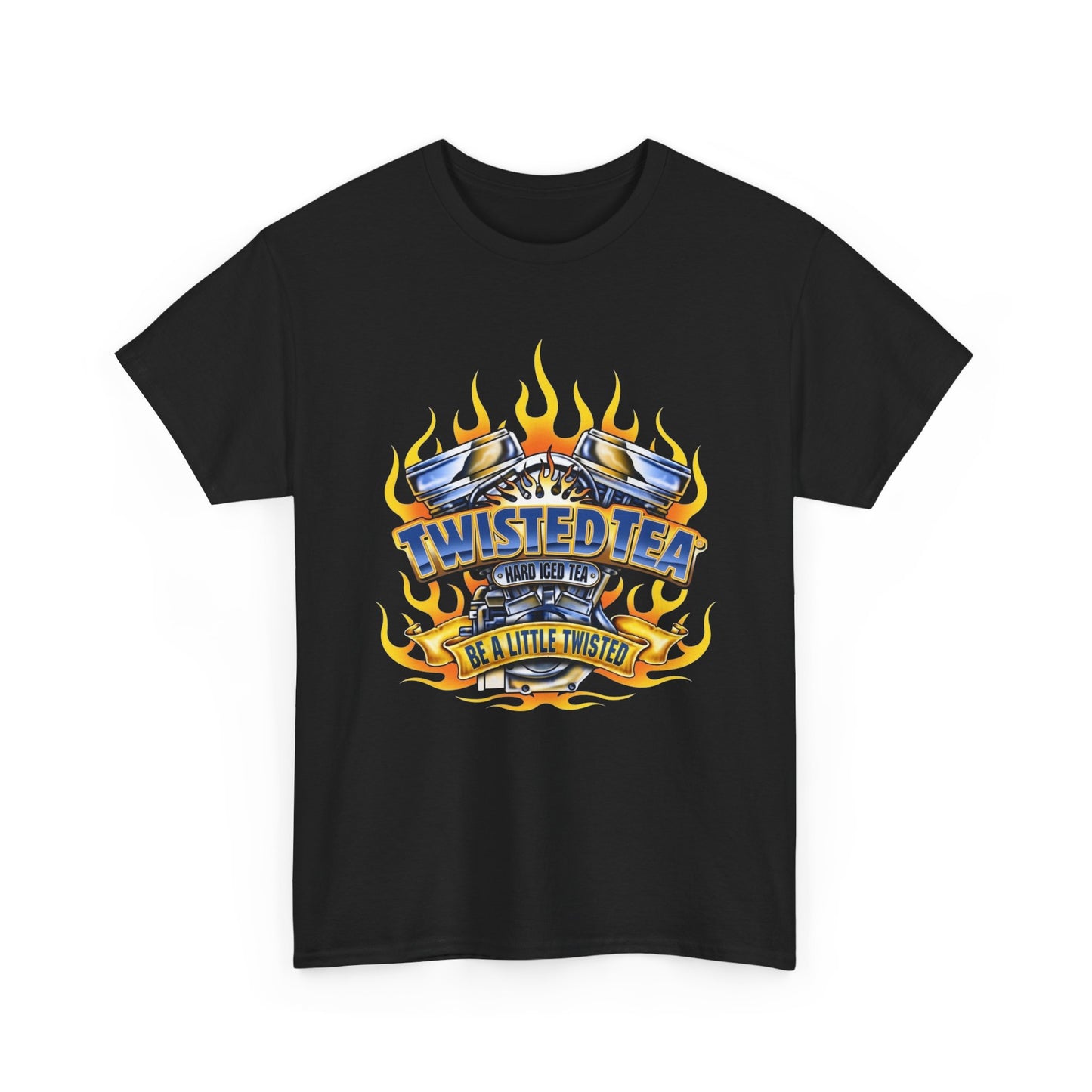 Twisted Tea Hard Graphic T Shirt Unisex Heavy Cotton Tee NEW