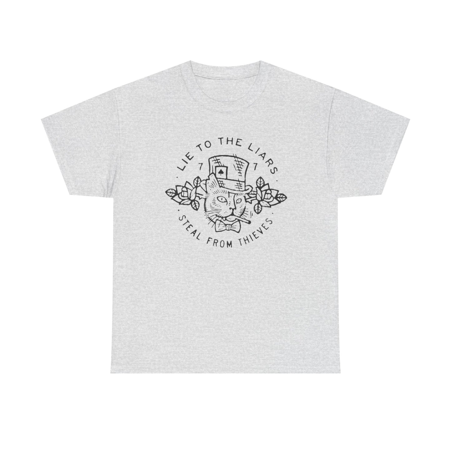 Lie To The Liars Graphic T Shirt Unisex Heavy Cotton Tee
