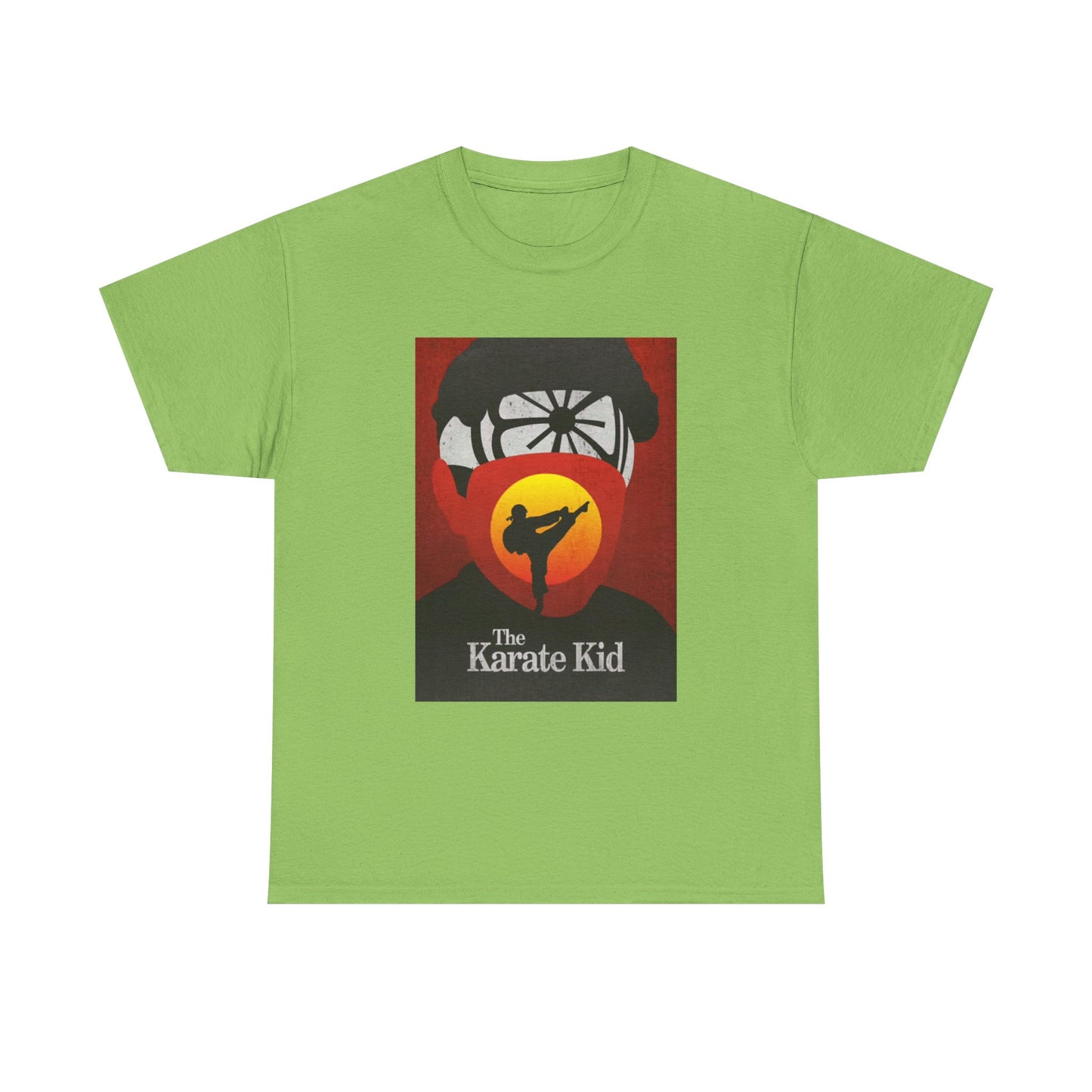 The Karate Kid Tshirt Vintage Retro Movie Poster 90s Unisex Heavy Cotton Tee