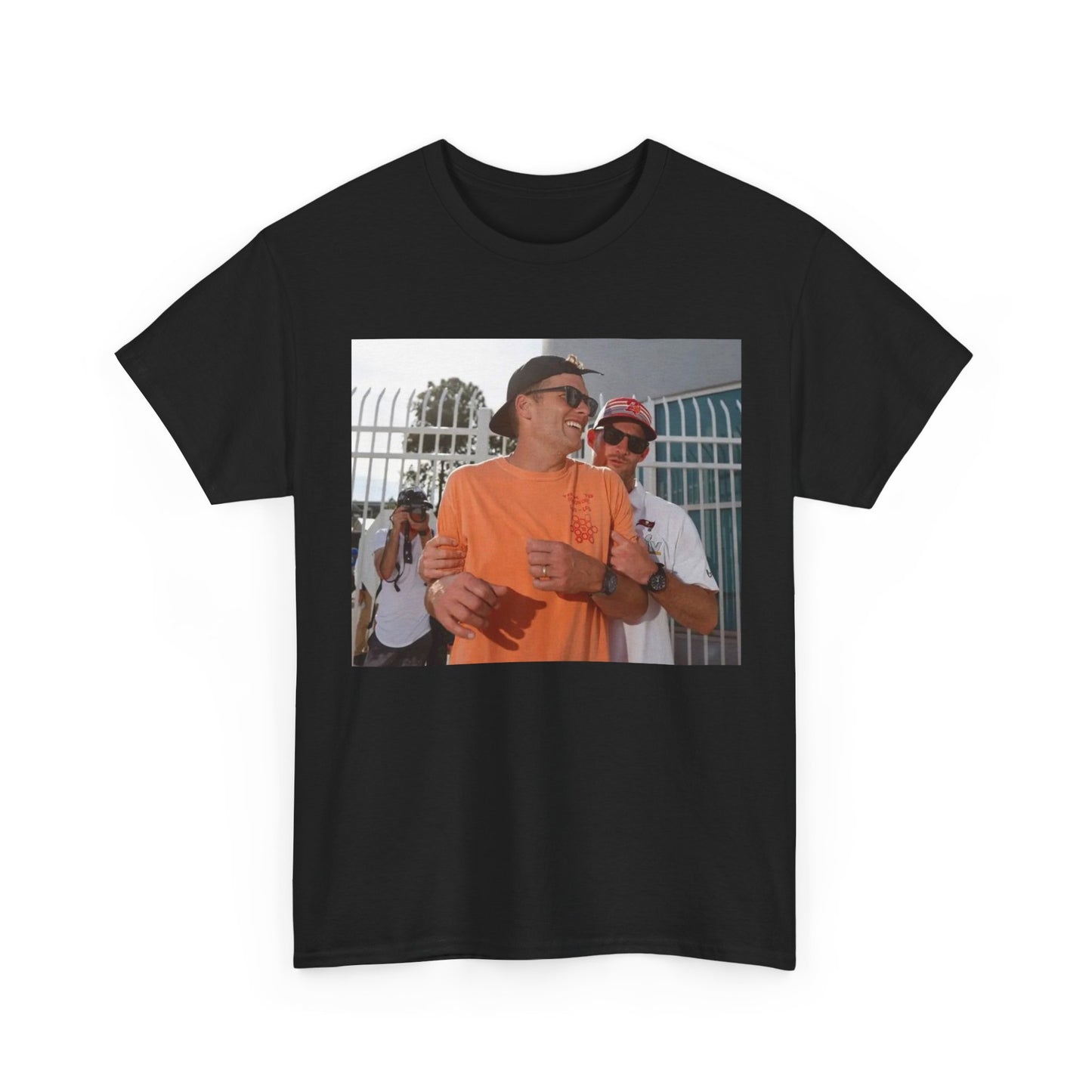 Tom Brady funny drunk T-shirt buccaneers Florida patriots Unisex Heavy Cotton