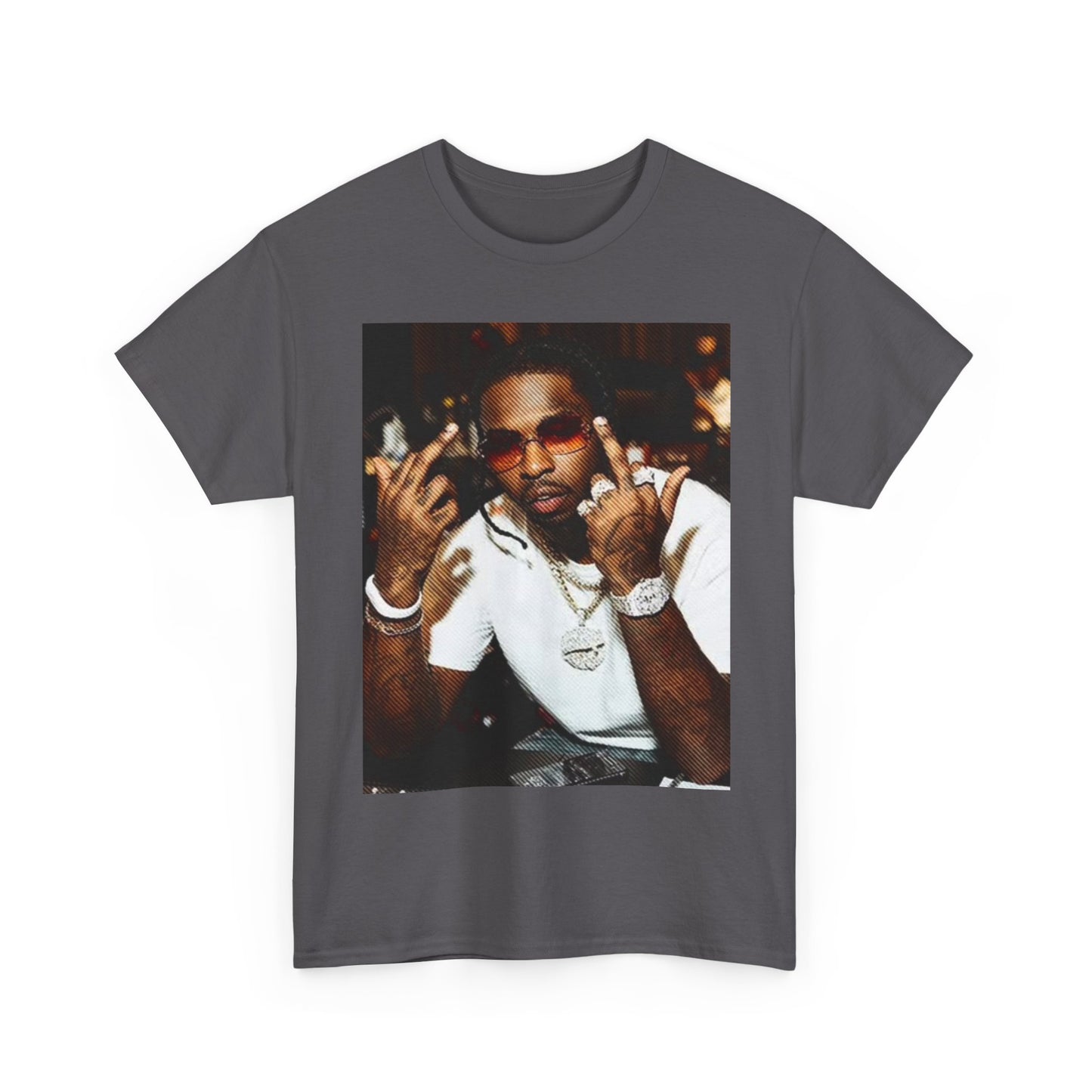 Graphic T Shirt Retro Hip Hop Rap New York Unisex Heavy Cotton Tee